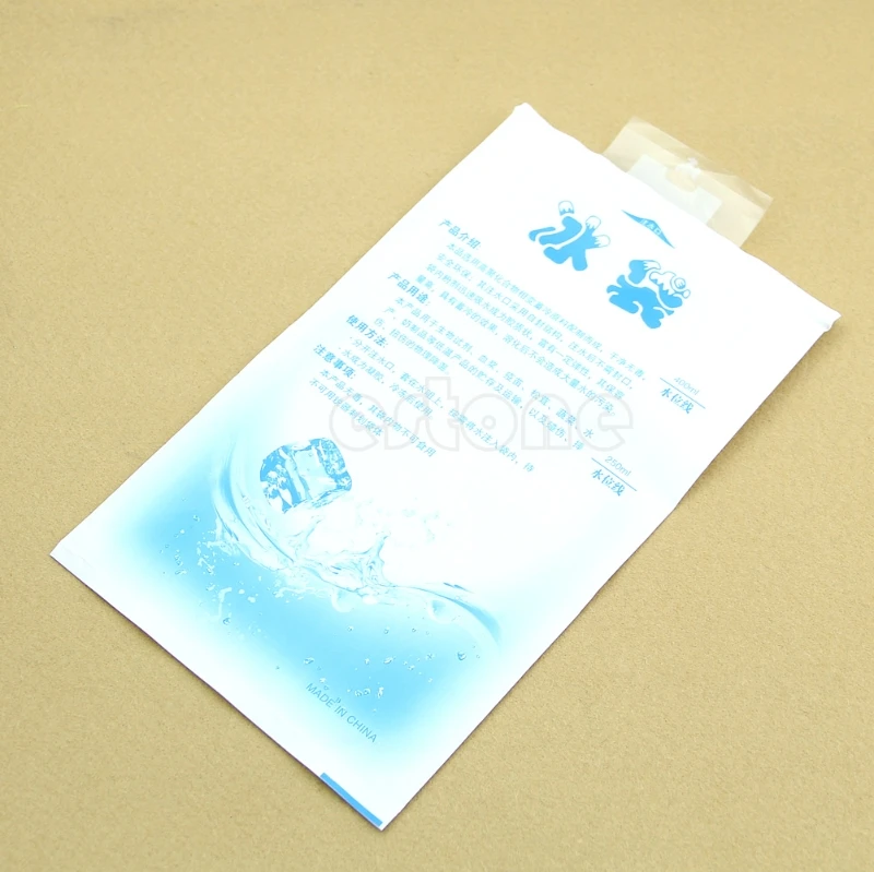 1 шт. многоразовый охлаждающий ледяной гель для воды сумка спорта на открытом