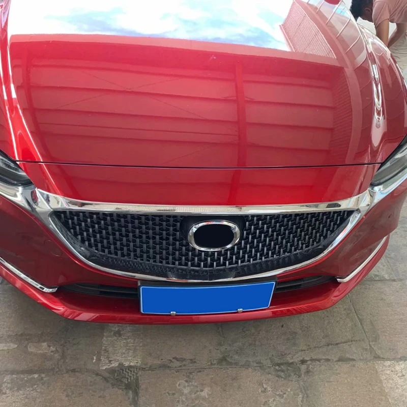 Для Mazda 6 M6 мазда6 Atenza 2019 2020 передняя крышка двигателя гриля накладка 1