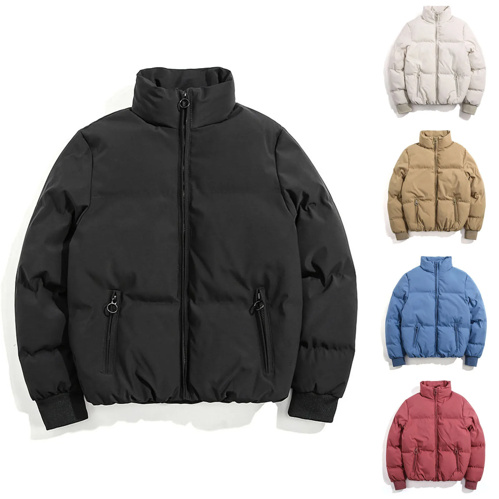 

2021 New Women Thicken Warm Parka Coat Loose Oversized Women's Winter Bread Coat Hooded Outwear Padded Woman Parkas Jackets
