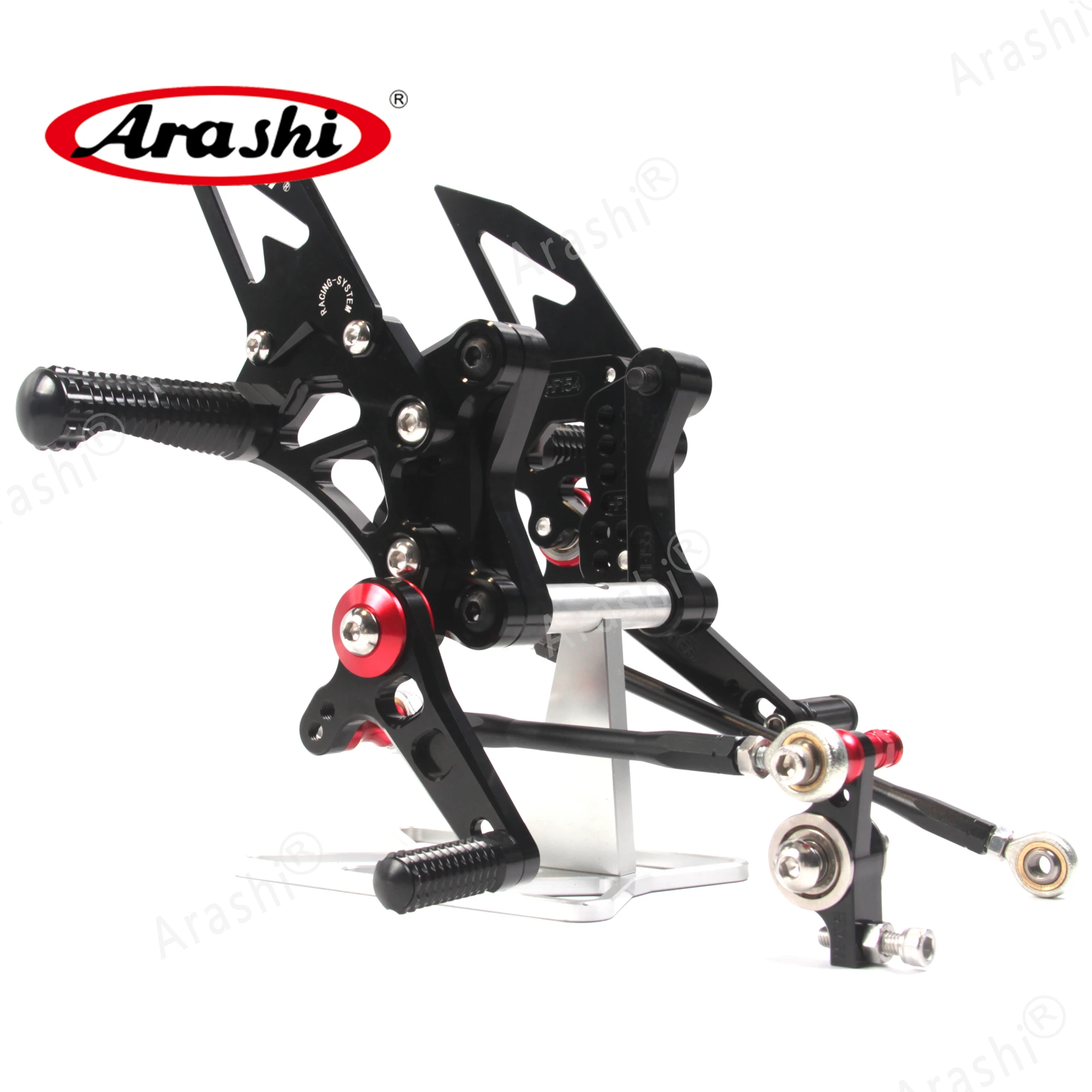 Arashi для DUCATI 848 EVO 2011 2012 2013 CNC регулируемые подставки ног фотоэлектрические педали