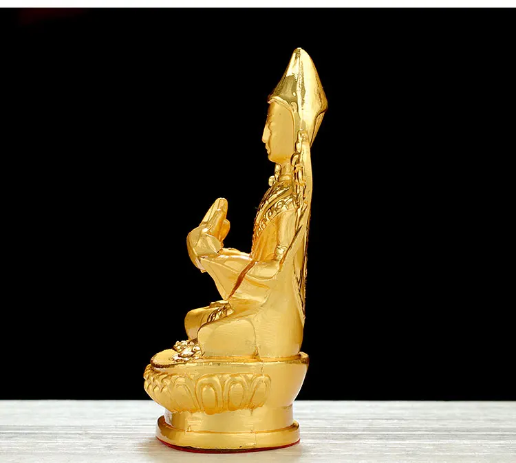 Портативная мини-статуя Будды tsongkhпа карманная Будда маленькое украшение для