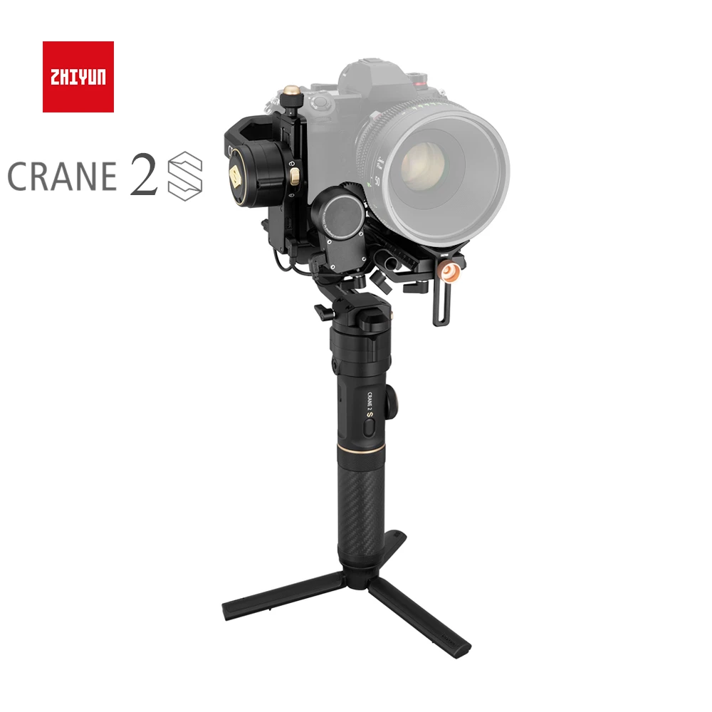 

Zhiyun Crane 2S 3-Axis ручной шарнирный стабилизатор для камеры GoPro для цифровых зеркальных камер Canon Nikon 6,5 кг грузоподъемность Выдвижная крен оси