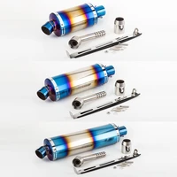 modified stainless exhaust pipe r1 r6 r25 r3 er6n mt07 ninja250 muffler manifold system silencer 51mm slip on motorcycle end can