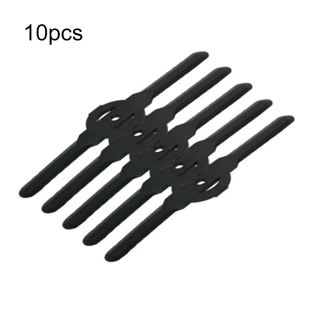

10PCS 138mm Plastic Blades Set Cutter Replace For Cordless Grass Trimmer Strimmers Home Garden Tool Accessories