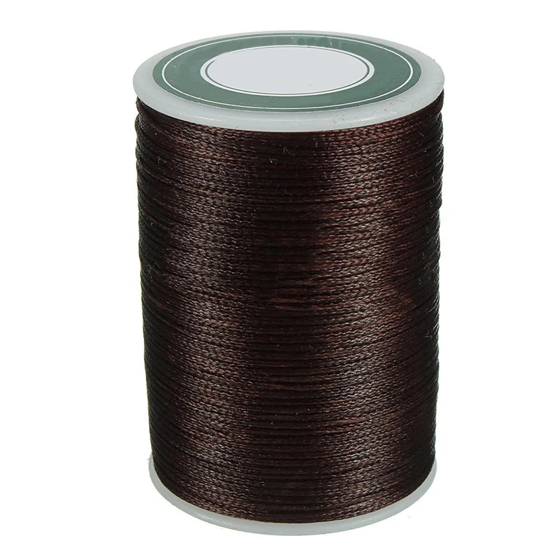 

Waxed Thread 0.8mm/78M Polyester Cord For Sewing Stitch Leather Craft Bracelet DIY Handicraft Tool Hand Stitching Thread
