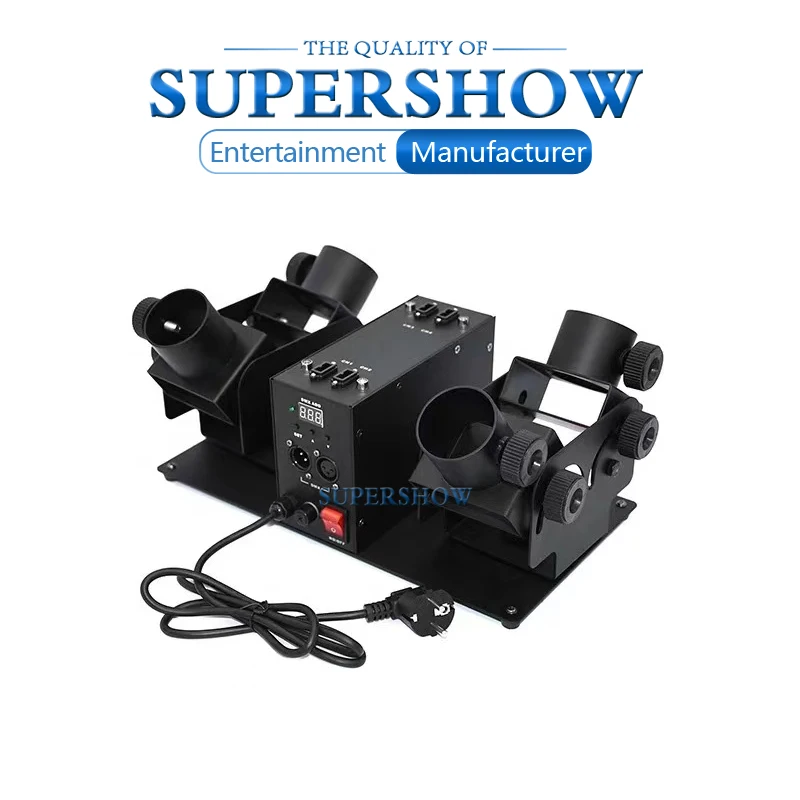 Новый стиль 100W 4 головки выстрел Бумага кроя электрическая машина для конфетти