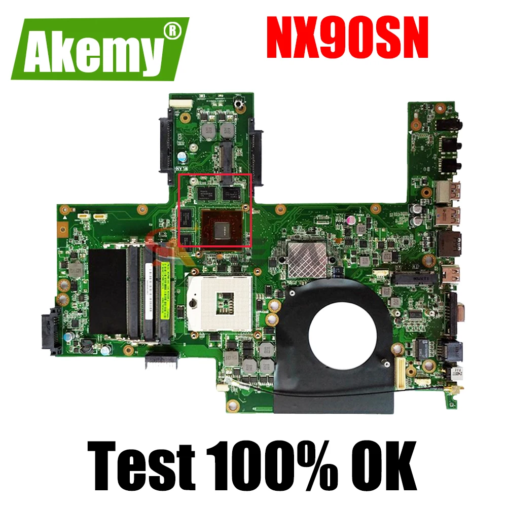 

original NX90SN notebook mainboard NX90 NX90S NX90SN For ASUS laptop motherboard