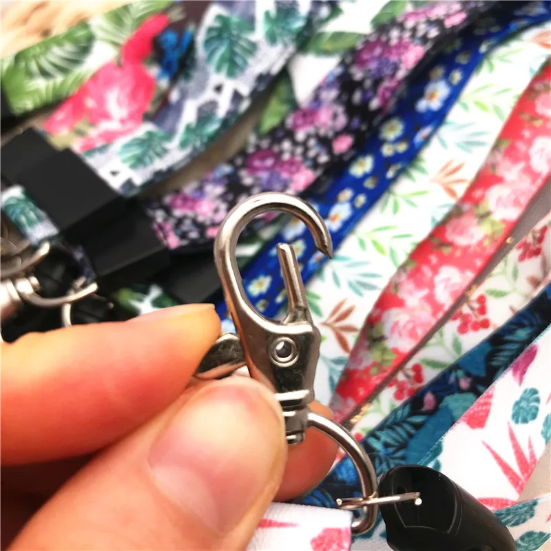 10 шт./Лот Роза цветы маленькие маргаритки ремешок на шею модный ремень для ключей