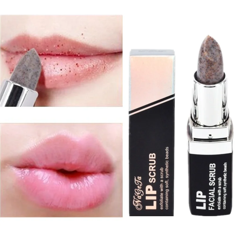 

New Product Lip Scrub Lip Care Fade Lip Color Exfoliating Exfoliating Scrub Stick Lip Gloss Base Gel Cosmetics Lipgloss Glitter