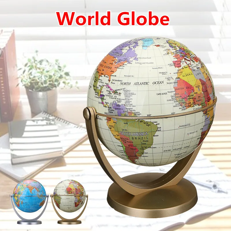 Вращающийся на 360 градусов глобус модель мира Карта шар для школы учебные