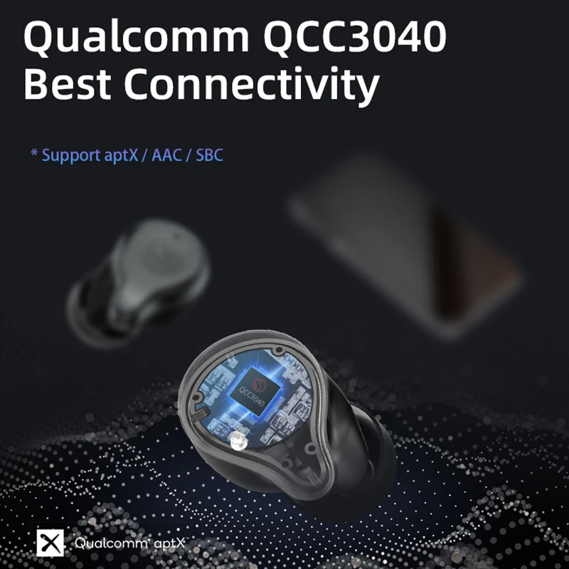 Беспроводные стереонаушники Shanling MTW300 Bluetooth 5 2 регулировка громкости aptX / AAC SBC IPX7 35