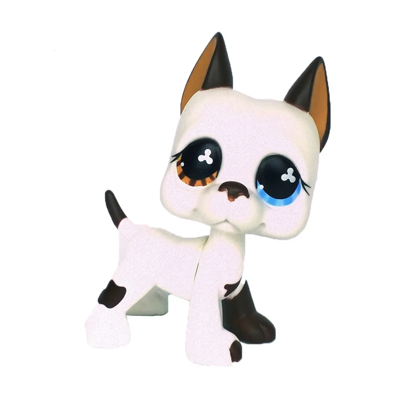 Lps кошка магазин домашних животных игрушки короткие волосы красный 2291 желтый 1451