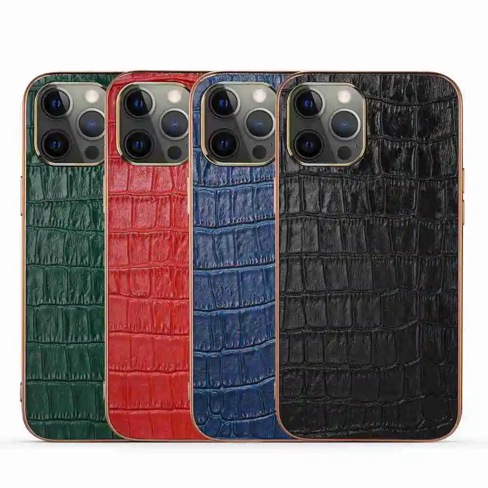 Genuine Leather Case For iPhone 12 11 13 14 Pro Mini Plus X XR XS Max Case Luxury Cover for iPhone 11Pro 12Pro 13Pro 14Pro Case