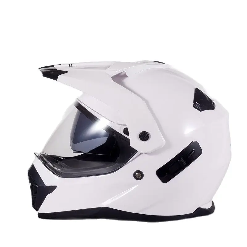 South Korea 2022 Double Visors Dot Motorcycle Helmets Moto Atv Dirt Bike Motocross Racing Motocicleta Casco Capacetes ECE