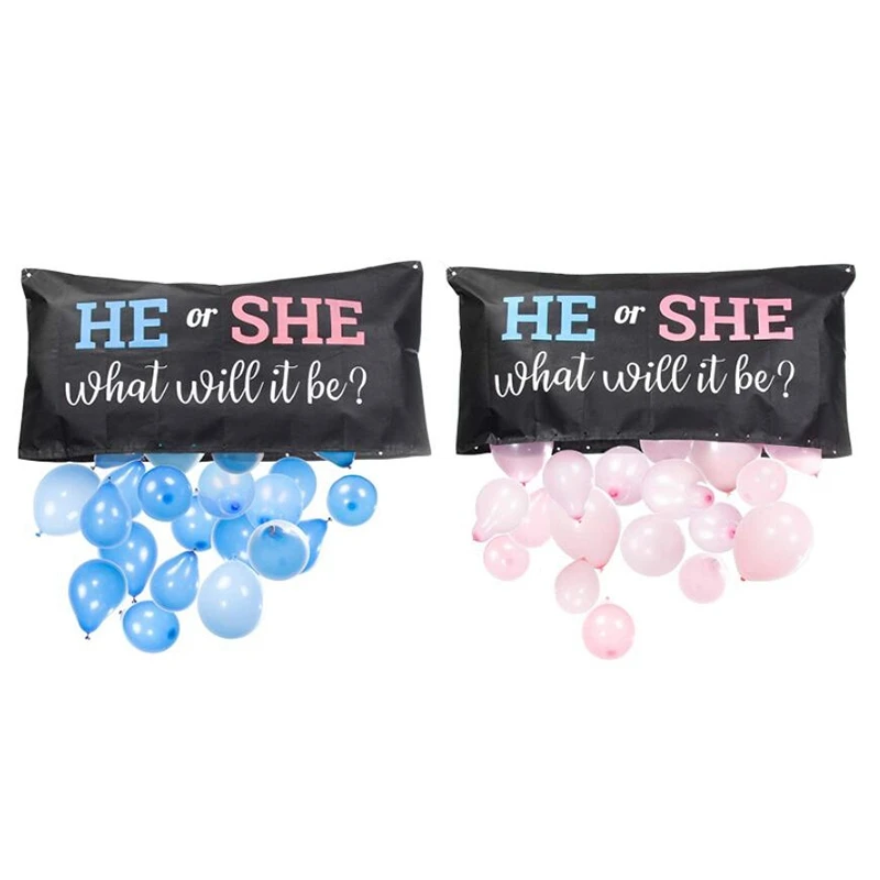 

the Perfect Addition to Your Gender Reveal Party Supplies Gender Reveal Balloon Bag Boy or Girl