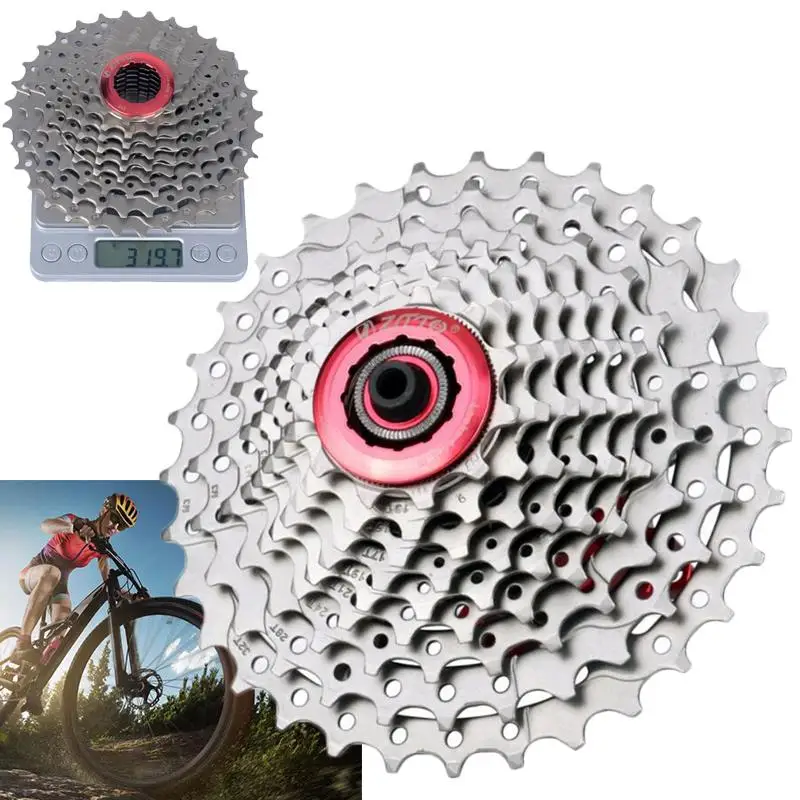 

Silver 11-32T Flywheel Cassette Sprockets Cassette Wheel NEW Holiday Journey MTB Freewheel Bicycle Parts Sports Mountain Bike