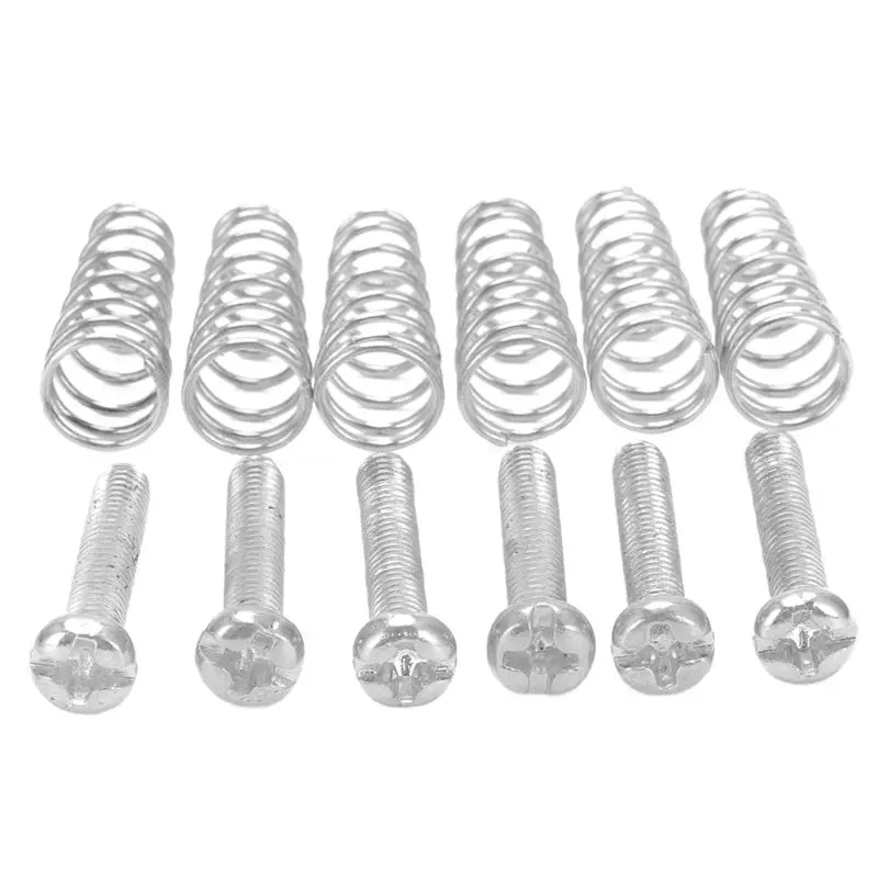 Электрогитары с тремоло Бридж 6 шт. регулируемые конические пружины и