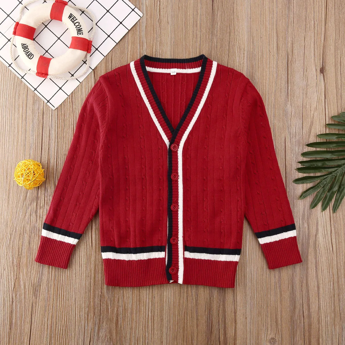 Женское шерстяное трикотажное пальто в английском стиле | Детская одежда и обувь