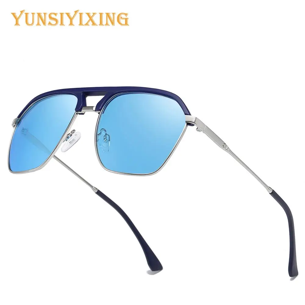 Мужские поляризационные солнцезащитные очки YUNSIYIXING модные брендовые в