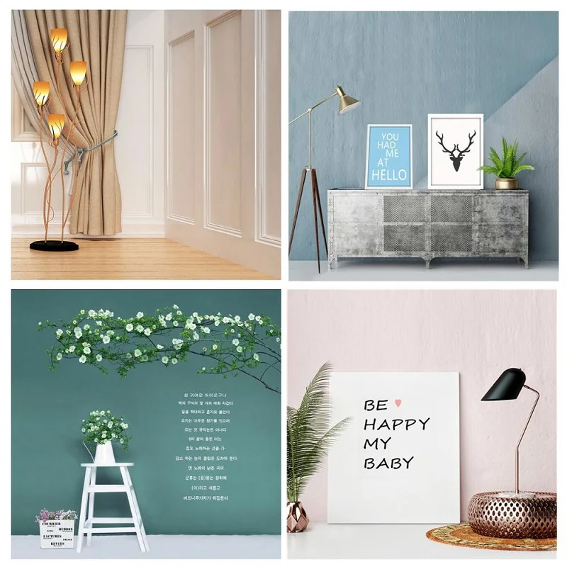 Nitree винил Подставки для фотографий фон минималистский Гостиная кирпичная стена