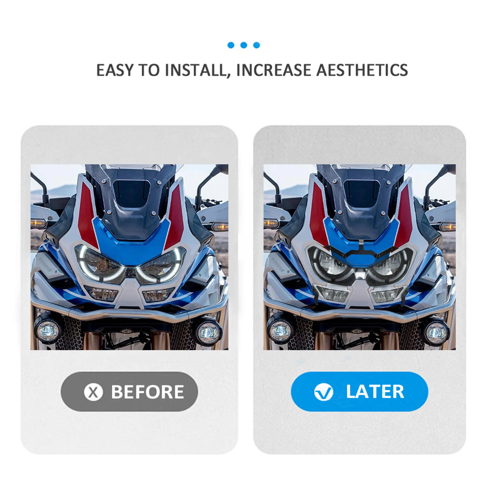 Новинка аксессуары для мотоциклов защита передних фар Honda Africa Twin CRF1100L