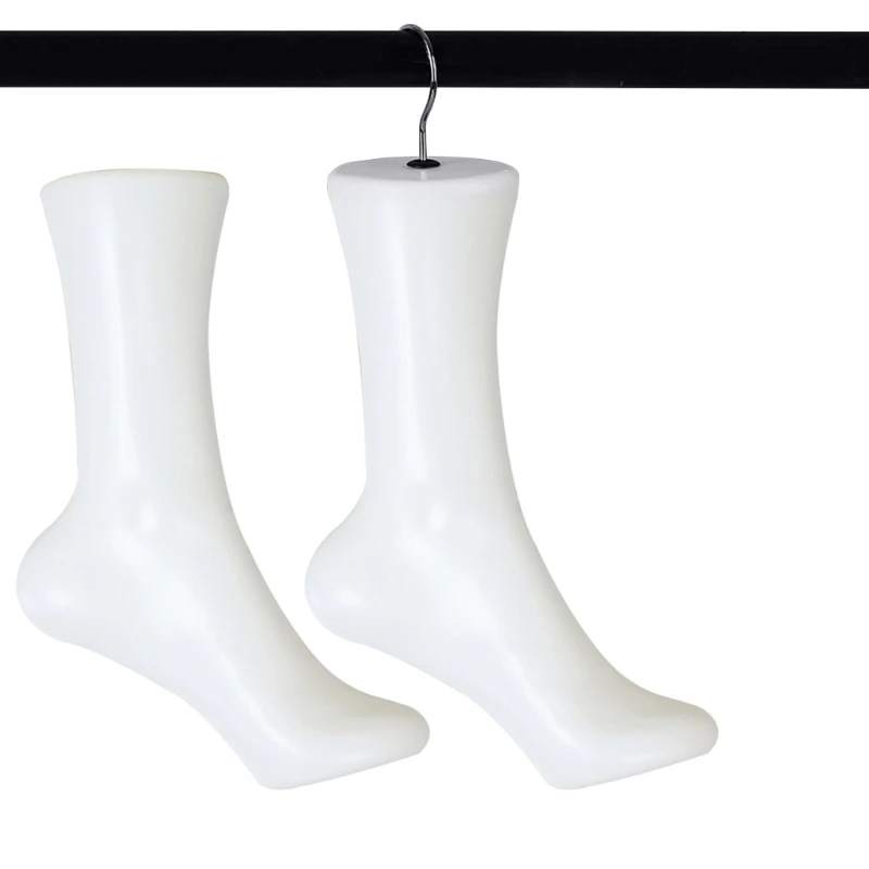 

1pc Sock Mold Adult Foot Plastic Mannequin for Sock Display Male Female Feet