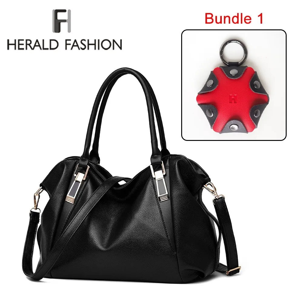 Herald/Модная женская сумочка с кошельком Для монет Качественная кожаная сумка на