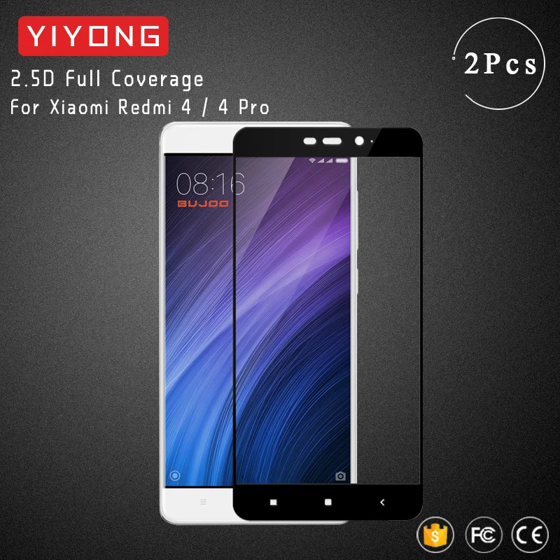 YIYONG полное покрытие экрана стекло для Xiaomi Redmi 4 Pro закаленное Xiomi 4A Защита Redmi4