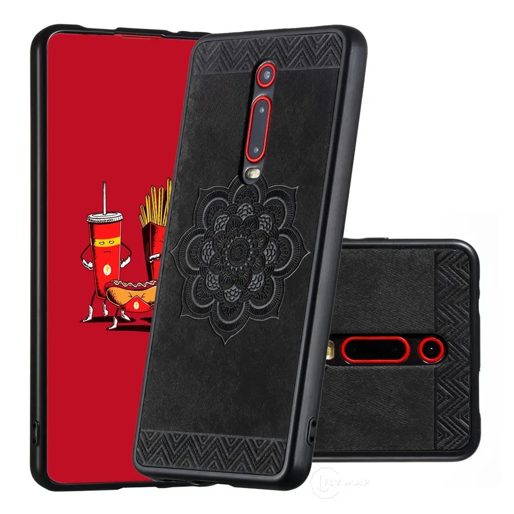 Розовый чехол для Xiaomi Mi 9T Pro Mi9T Mi9Tpro PC + TPU силиконовый телефона T9 9Tpro M1903F10G M1903F11G Capa |