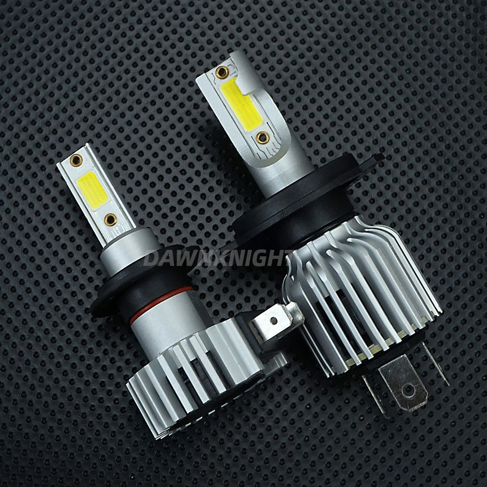 2PCS Direct installation H4 H7 H11 Led Bulb Powerful COB Chip 9005 9006 10000LM 72W Direct Installation Car Headlight Led Bulb