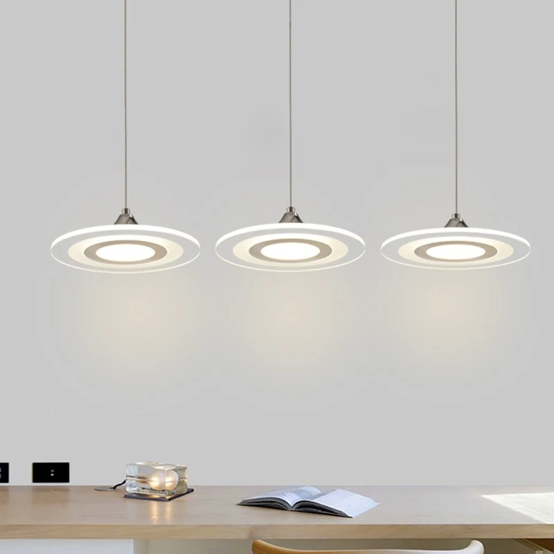 Подвесные светильники шнур лампа для столовой люстры 90-260 В кухни светодиодный