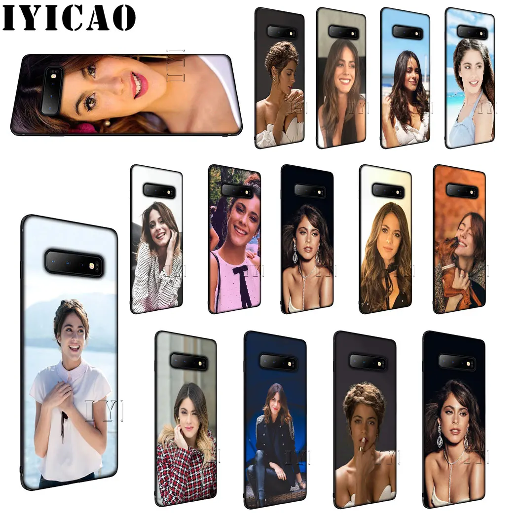 Мягкий силиконовый чехол IYICAO Violetta Martina Stoessel для телефона samsung A3 A5 A6 Plus A7 A8 A9