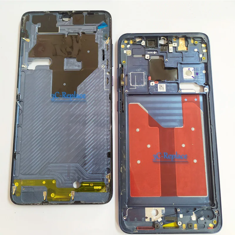Б/у оригинал для Huawei Mate 20 HMA TL00 AL00 LX9 передняя часть корпуса шасси плиты ЖК дисплей