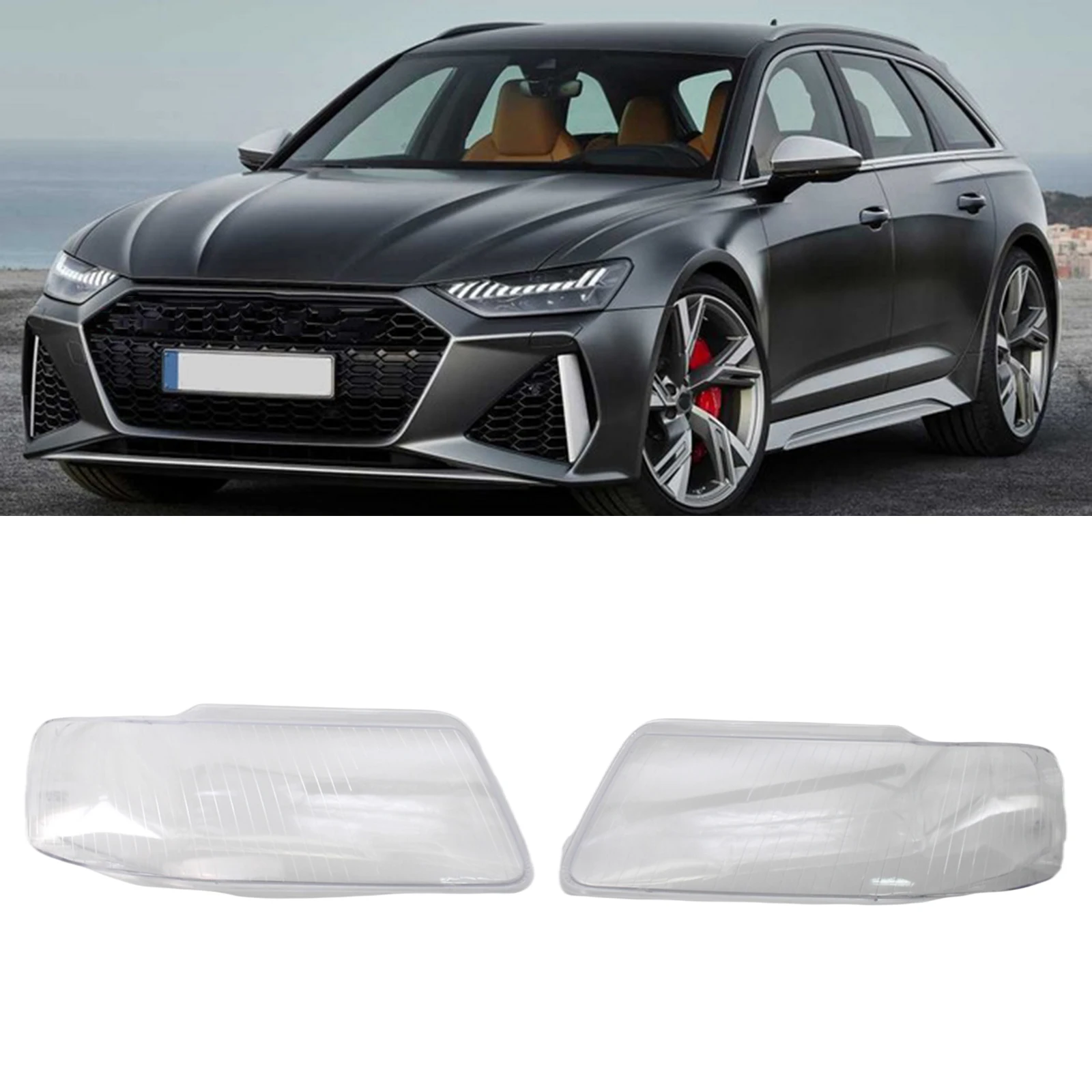 

1 Pair Headlight Headlamp Lens Cover for Audi A3 2001 2002 2003 8L0941004AF 8L0941004K 8L0941003AF 8L0941003K