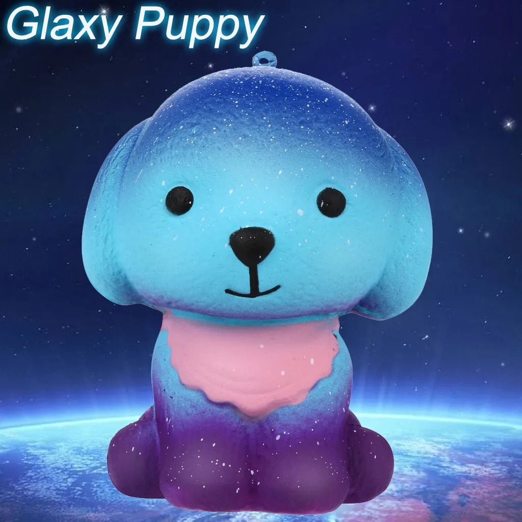 

Adorabile Squishies Galaxy Puppy aumento lento frutta profumata Antistress giocattolo regalo palla Antistress spremere giocattol