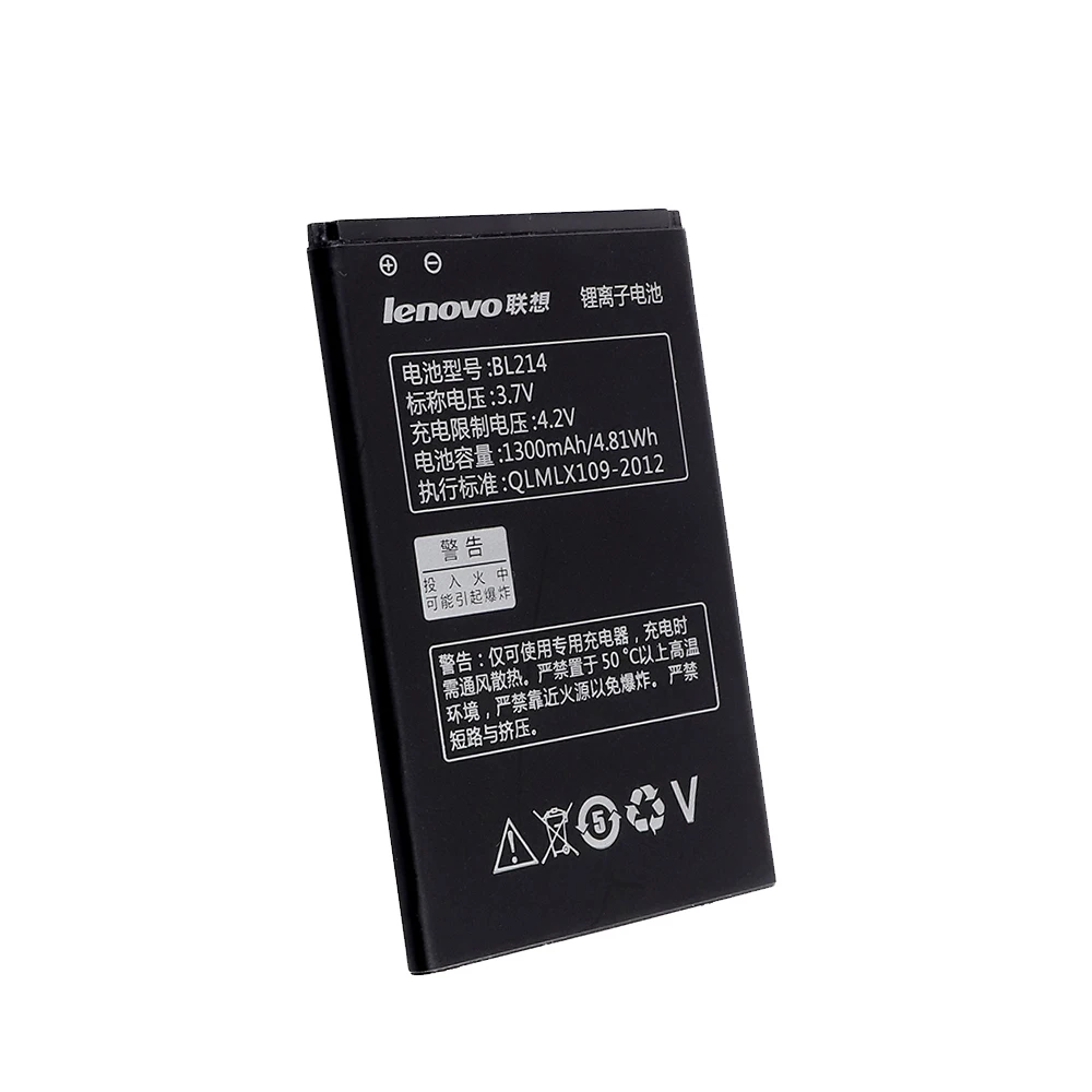 100% Оригинальный аккумулятор BL214 для Lenovo A300T A208T A218T A269 A269I A316 A316I A305E A360E A369 1300 мАч