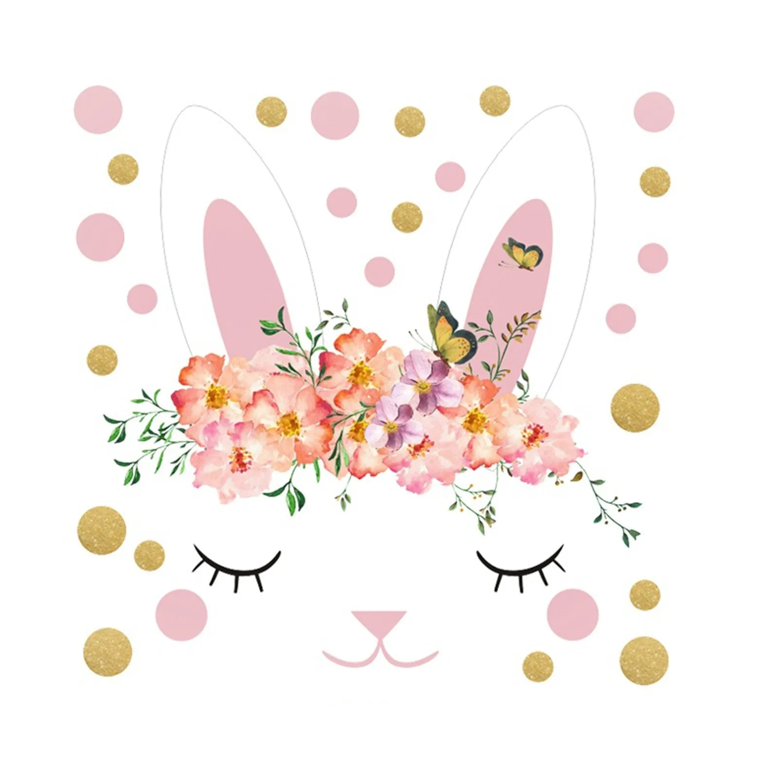 Пасхальные наклейки на холодильник из ПВХ декоративные стикеры Настенные