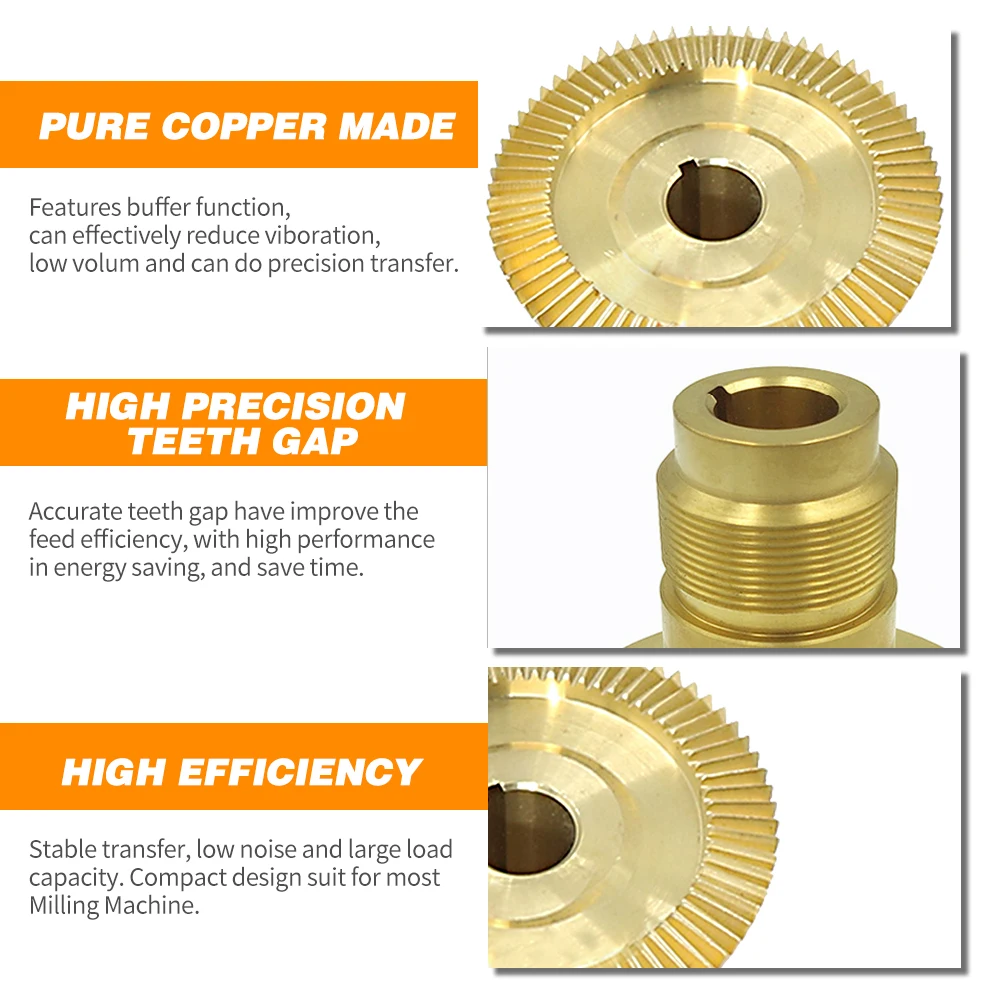 Фрезерный станок коническое зубчатое колесо спиральное Коническое Бронзовая