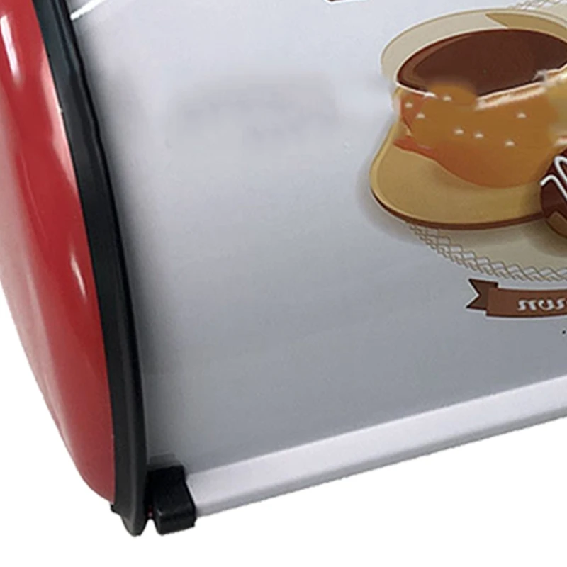 

Bread Box,Large Capacity Metal Bread Box,Container Storage Organizer for Household Kitchen Use,3.1-4L