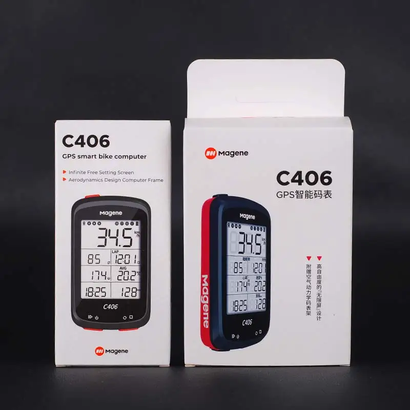 Велокомпьютер Magene C406 водонепроницаемый GPS беспроводной велокомпьютер с