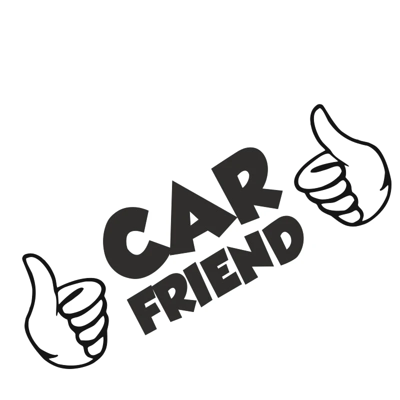 15*10 8 см автомобильный друг окна дрейф автомобиль Стикеры веселый окно бампер