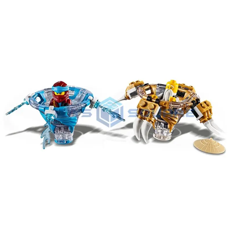 

The Spinjitzu Nya Wu Lloyd Garmadon Model Building Blocks With Action Figures Bricks Set Gifts Educational Toys For Children