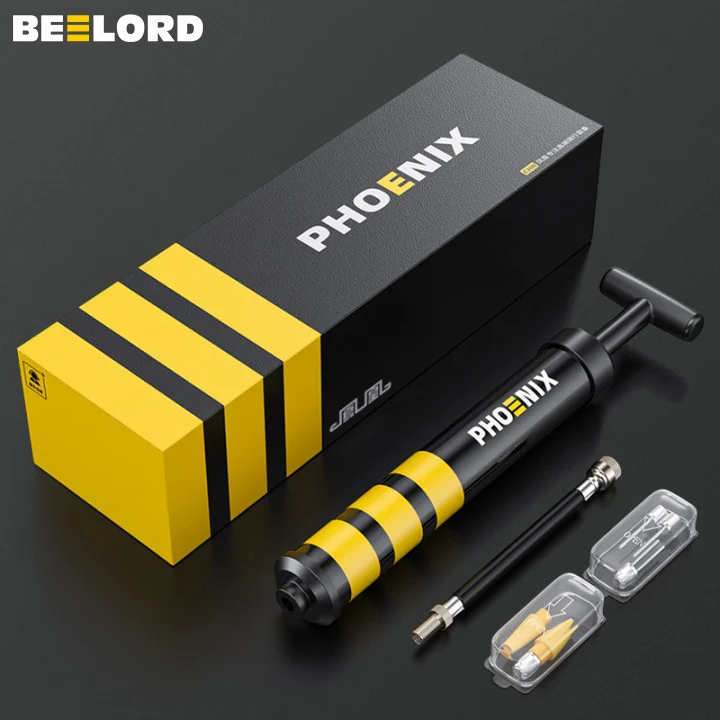 

BEELORD Bicycle Mini Pump Hand Tire Air Inflator Schrader Presta Valve Ball Needle MTB Mini Bomba Bicicleta Bicycle Accessories