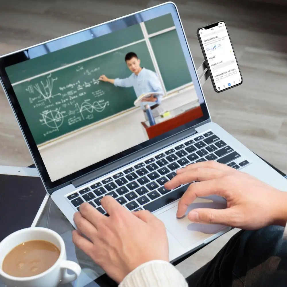 

Portable Folding Laptop Triangle Expansion Stand for IPhone Samsung Xiaomi Universal Cellphone Holder Live Mobile Desktop Stand