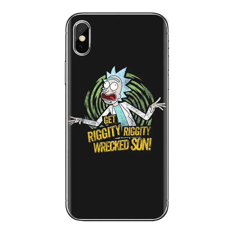 For HTC One U11 U12 X9 M7 M8 A9 M9 M10 E9 Plus Desire 630 530 626 628 816 820 830 2018 Original Rick And Morty Phone Shell Cover |