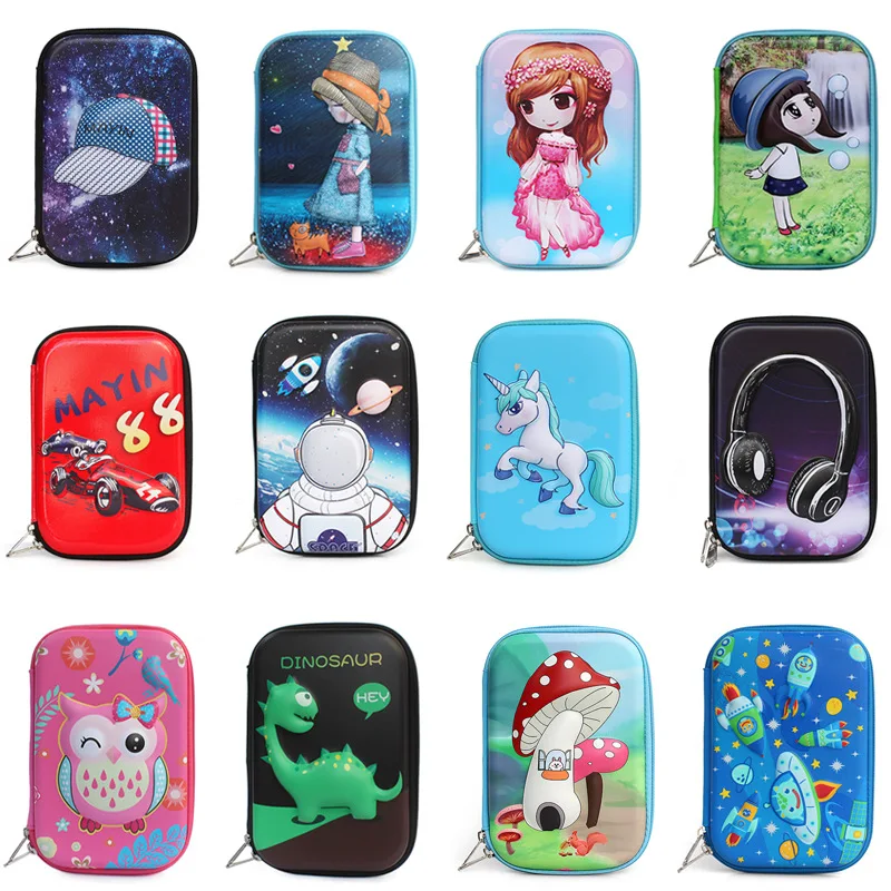 3 D Kawaii Pencil Case Box Cute Large Capacity Multifunctiona Pencilcase Korean Pen School Supplies For Girls Boy | Канцтовары для
