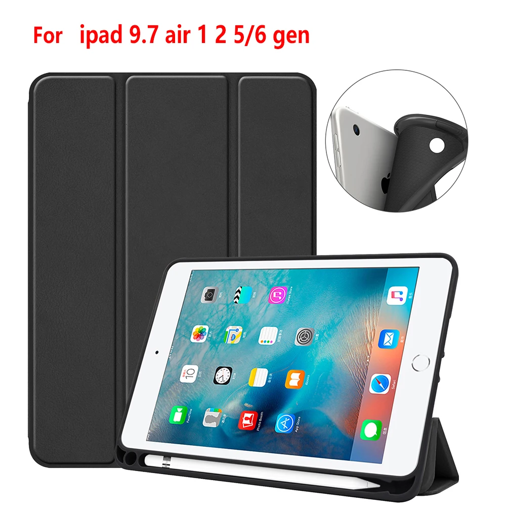 Чехол для планшета ipad 9 7 2018 air 1 2 Силиконовый TPU чехол-накладка с