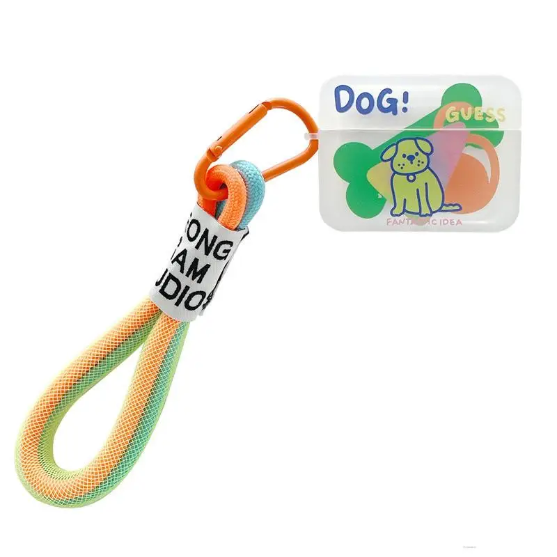 

Cartoon Fluorescent Lanyard is Suitable For AirPods1/2 Generation Apple Wireless Bluetooth Headset Silicone Headset Accessories