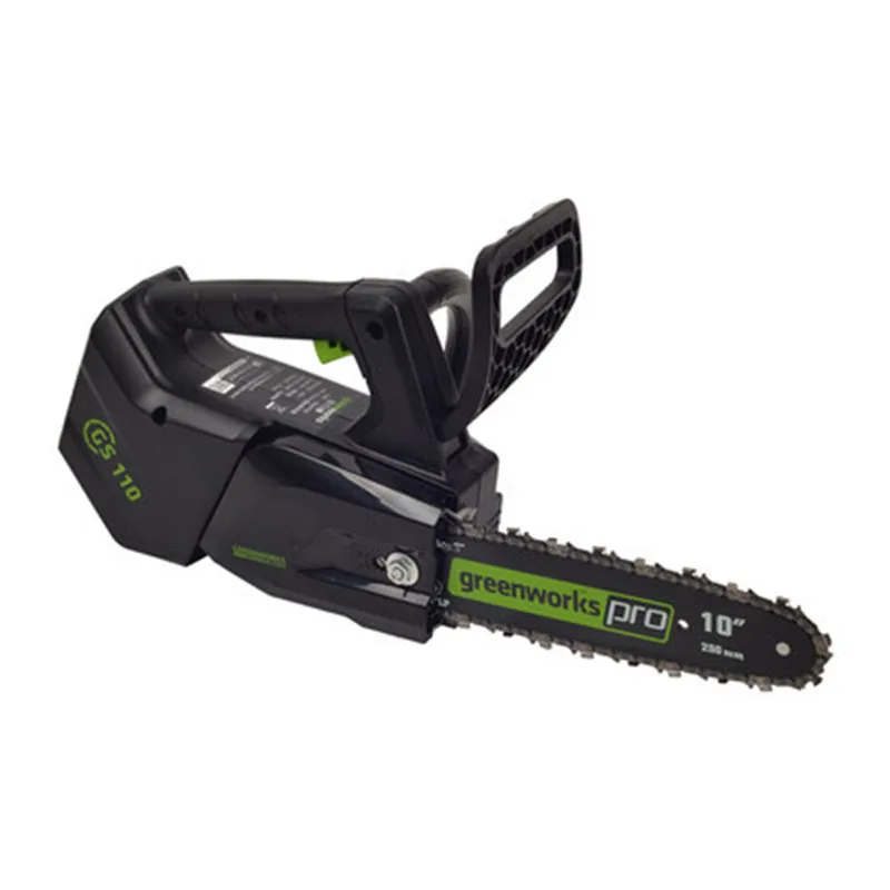 Новая беспроводная цепная пила Greenworks 40 в бесщеточная с одной ручкой|cordless chain