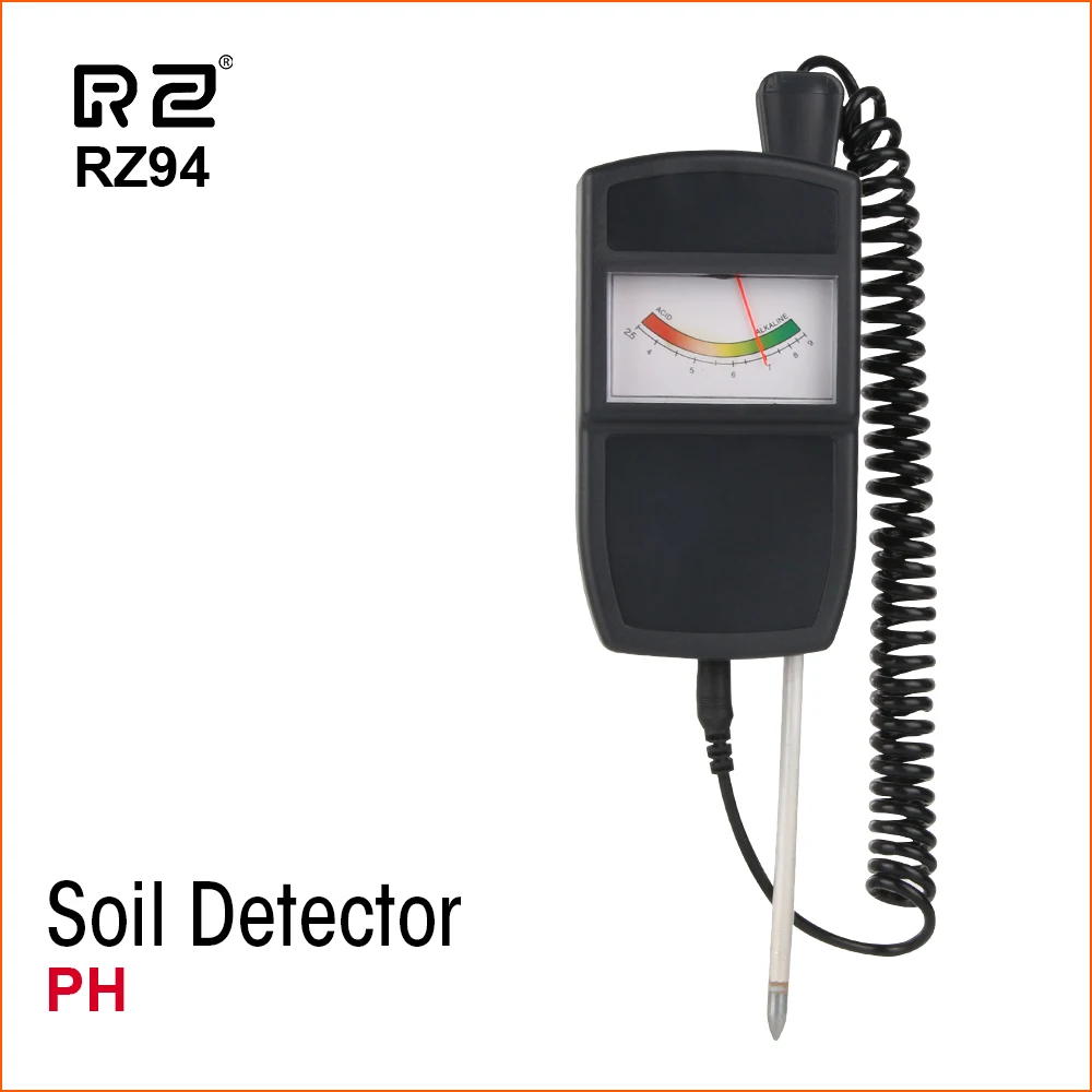 

RZ Soil Moisture Meter Plant Flowers Soil PH Tester Humidity Light Meter Hydroponics Analyzer Gardens Detector Hygrometer